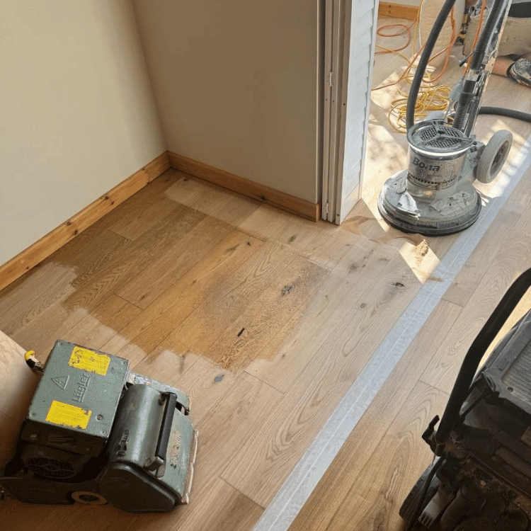 Oak Floor Restoration Process