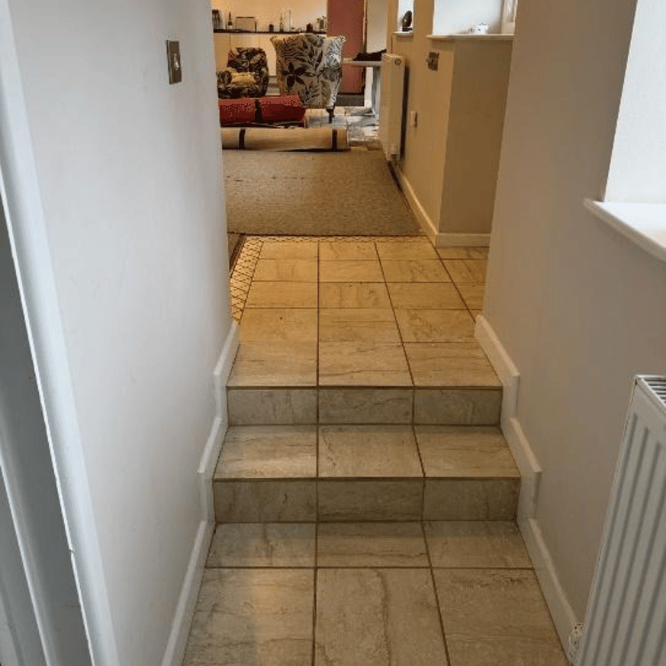 Stair Detailing Before