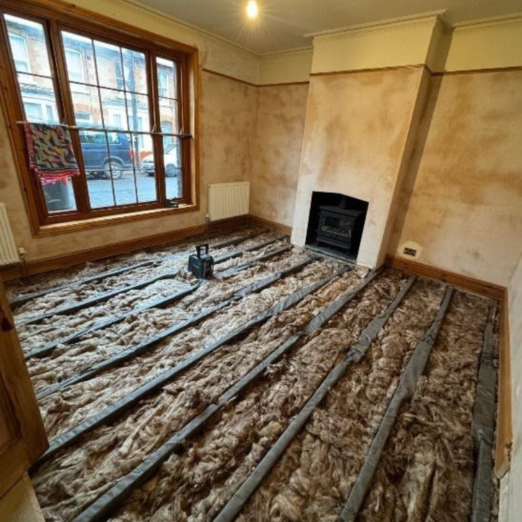 Adding Insulation Between Joists Flooring