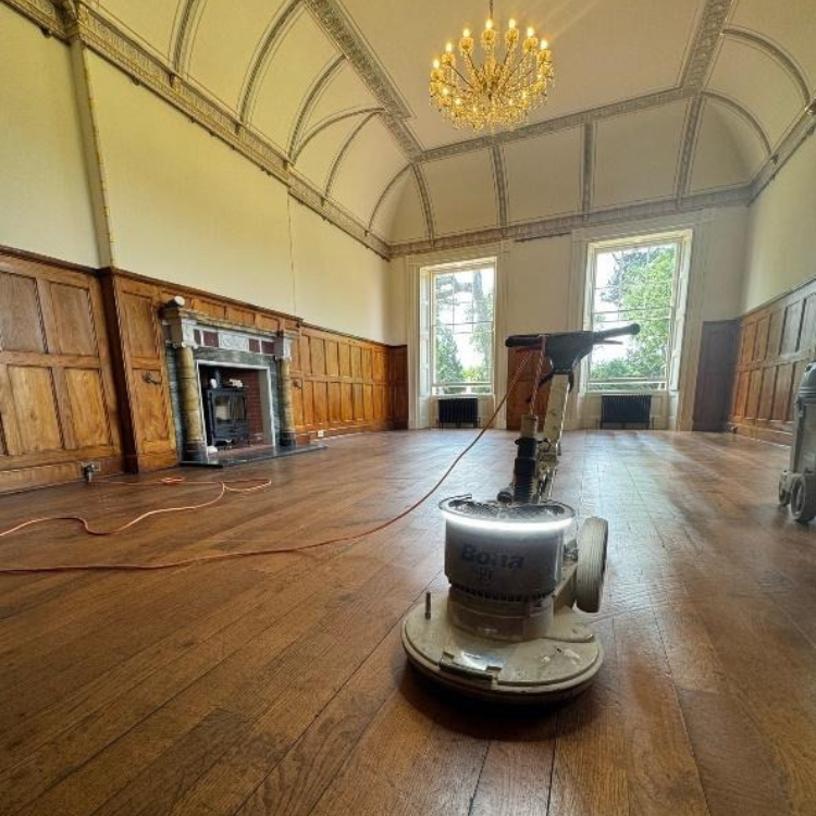 Heritage Oak Floor Maintenance in Devon