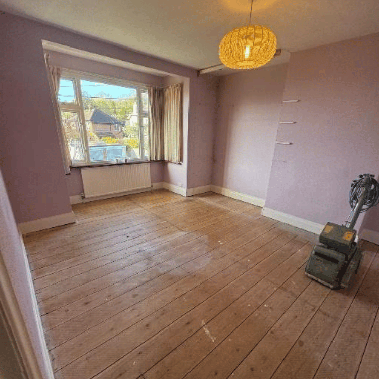 Original Pine Floorboard Repair