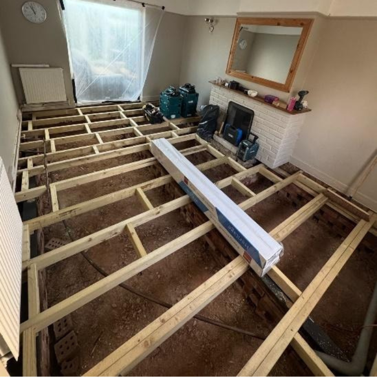 installing new timber joists