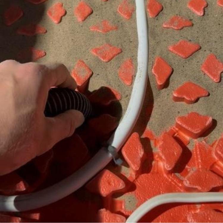 removing UFH system