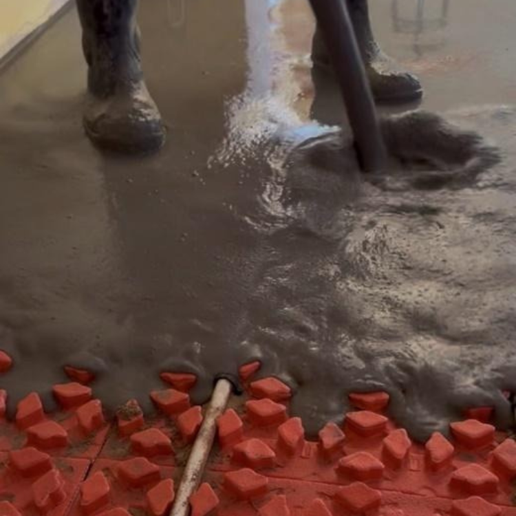 screed installation
