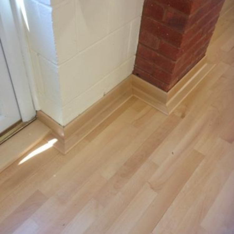Installing Junckers Combi Skirting