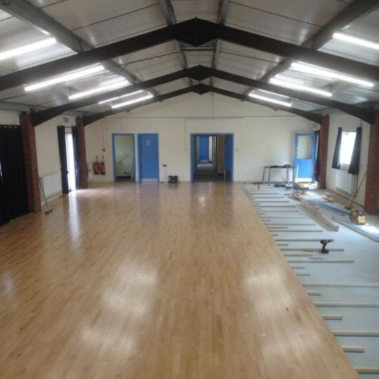 Sprung Timber Floor Junckers SylvaSport Solid Beech Sports Floor