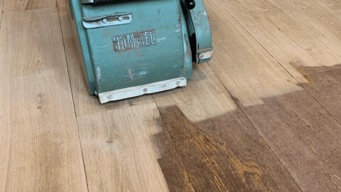 sanding vs replacing your wood flooring