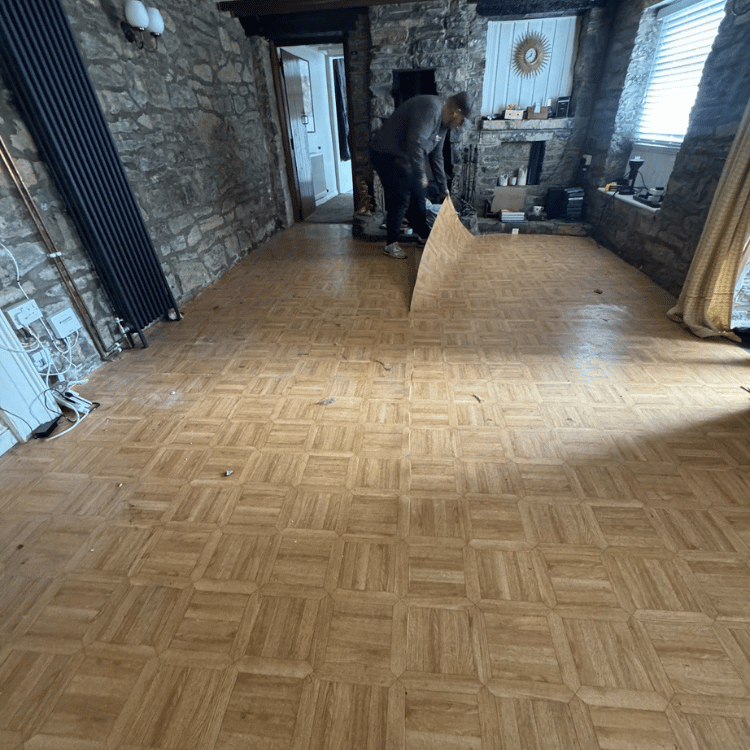 Original Vinyl Floor