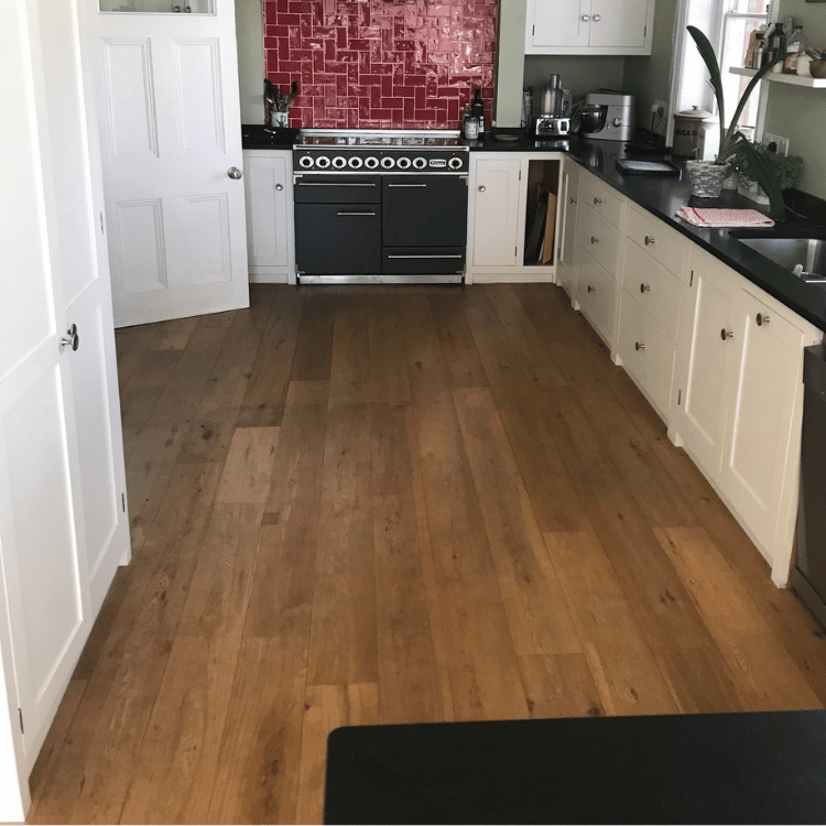 Oak Floor Restoration in Somerset