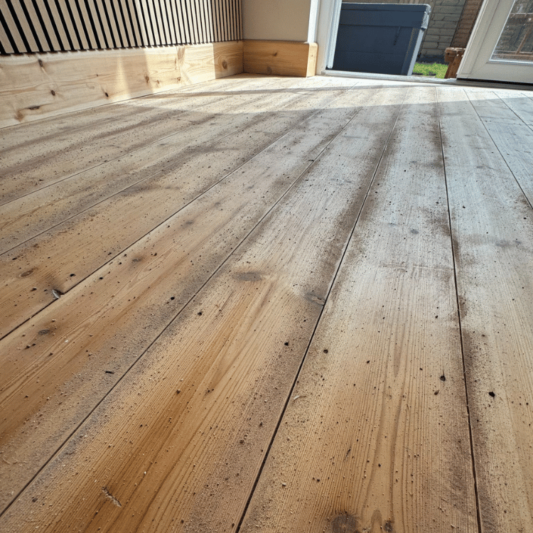 Pine Floorboard Restoration